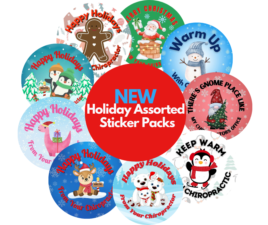 Holiday sticker pack graphic